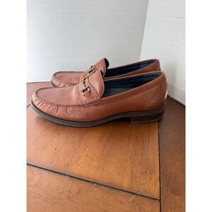 Cole Haan Pinch Grand Venetian Loafer Mens 11.5M Brown Leather Buckle Shoes